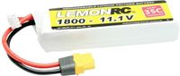 LemonRC LiPo accupack 11.1 V 1800 mAh 3S 35C Softcase XT60