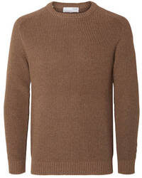 SELECTED HOMME SELECTED HOMME trui SLHREG bruin