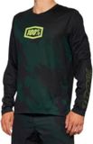 100percent Airmatic, maillot de cyclisme à manches longues, enduro, noir, taille L, pour homme