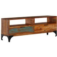 vidaXL Tv-meubel 118x35x45 cm massief gerecycled hout