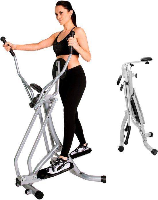 Christopeit Walker Crosstrainer - Inklapbaar - Zilver