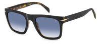 GAFAS David Beckham Db 7000/S Zonnebril Heren Rechthoekig Acetaat Zwart Blauw