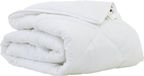 vidaXL Dekbed 220 x 135 x 4 cm Wit Polyester Ademend