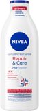 NIVEA Bodylotion Repair & Care - 3 x 400 ml