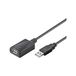 Goobay Mcab USB-uitbreiding USB type A, 4-polig (M), USB type A, 4-polig (W), 5 m actieve kabel (signaalregeneratie)