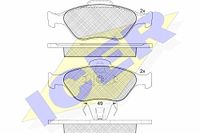 Icer Brakes 181343 Remvoeringset, schijfrem