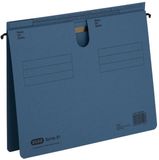 ELBA hangmap met uitstekende ruiter, grijs, 50 stuks
