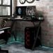 Maison Exclusive - Bureau de jeu avec pieds en forme de Y Noir 90x60x75 cm