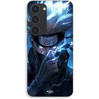 Maniacase Coque Pour Samsung Galaxy S23 Plus kakashi hatake anime fanart