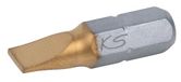 KS Tools 911.2632 9112632 Gleuf-bit Aandrijving: 1/4 (6,3 mm) Uitvoering: Plat 6.5 mm