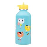 Draeger Paris Roestvrijstalen waterfles voor kinderen - Kittens