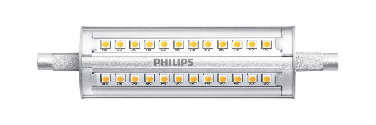 Philips CorePro LED R7s - 14W - 1800lm - 4000K - Koel Wit - Dimbaar