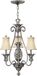 Hinkley LED Kroonluchter | 4X E14 Max 40W | Dimbaar | Polished Antique Nickel