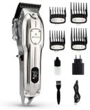 Merkloos Tondeuse Tondeuse haartondeuse baardtrimmer - Draadloos - Keramische messen - 0,5 tot 13 mm - LCD-display