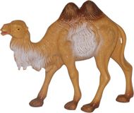 Euromarchi Kameel kerststal beeldje - 12 cm - Brun - Polystone