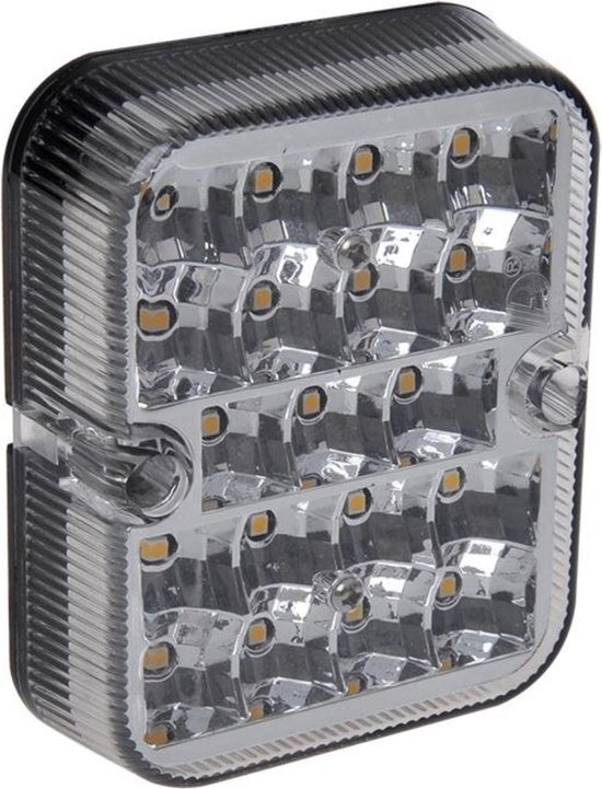 ProPlus achteruitrijlamp 12/24 Volt led 10 x 8 cm wit in blister