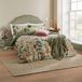 Wylder Nature Wallflower Botanische Dekbedovertrek Set, Celadon Groen
