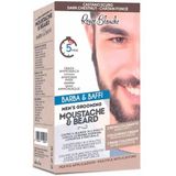Renee Blanche Haarverf voor baard en snor, vloeibare kleuring, zonder alcohol, donkerbruin, 1 x 20 ml