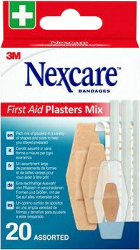 3M Nexcare First Aid Mix - 20 pleisters