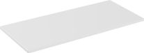 Plateau meuble sous vasque Georgia White - L 120 x l 46.5 cm