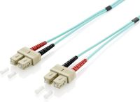 Equip 255333 Glasvezel kabel 30 m LSOH OM3 SC Turkoois