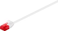 Microconnect V-UTP601W-SLIM netwerkkabel Wit 1 m Cat6 U/UTP