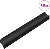 vidaXL Poignée 973 pcs Noir Aluminium 106 x 7,4 x 15,5 mm