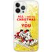 ERT GROUP mobiel telefoonhoesje voor Apple iPhone 13 Pro, origineel en officieel Disney patroon Mickey & Minnie 015 met glitter overloopeffect