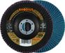 Rhodius ALPHAline I LSZ F2 disque lamelle abrasif - K60 - 125 x 22,23mm - Ferro