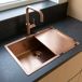 Pure.Sink Rolmat 430x325 mm cuivre égouttoir pour évier PEXTRAY-62