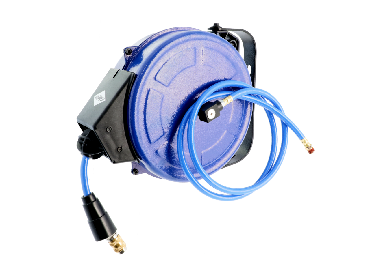 Airpress 4650808 | Luchtslanghaspel | wandmodel zelfoprollend | 1/4" | 8 m | 15 bar