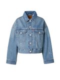 LEVI'S ® Loose Crop Trucker Jacket blauw denim