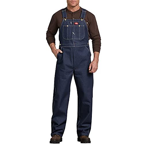 Dickies Men's Indigo Denim Bib Overall - Indigo Blue - 32W / 30L