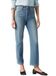 Levi's Ribcage Straight Ankle Cotton Linen Jeans Blue Taille: W24L27