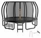 Zelsius Trampoline, Noir, Diamètre 366 cm