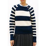 Tommy Hilfiger Gold Button Utility Ls Big Brt Dark Night/calico
