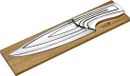 Deglon Messenset – Eikenhouten Basis – Duurzaam Design – 4-delig – Roestvrij Staal