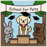 School for Pets School for Pets: Cute Colouring Book for Kids and Adults