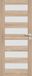 PerfectDoor Binnendeurblad interieur Erie ERIE 01, links, sonoma eiken, 203.5 x 74.4 x 4 cm