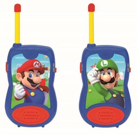 Walkie-Talkie Super Mario Lexibook (120 m) - 2 stuks