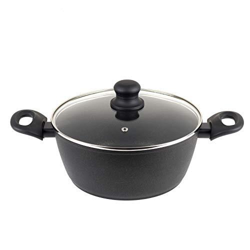 Progress BW08039EU Non-Stick Diamond Stock Pot, 24 cm