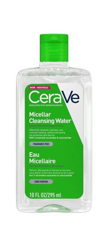 CeraVe Micellair Water - 295ml - Make-up Remover & Facial Cleanser with Hyaluronic Acid