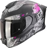 Scorpion EXO-530 Hadji Matt Black Pink Integraalhelm Maat M