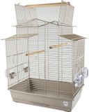 Duvo+ Iza 3 Mokka Cage à oiseaux - 58x38x65cm