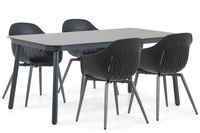 Lifestyle Garden Furniture Lifestyle Lissabon/Tavano 160 cm dining tuinset 5-delig