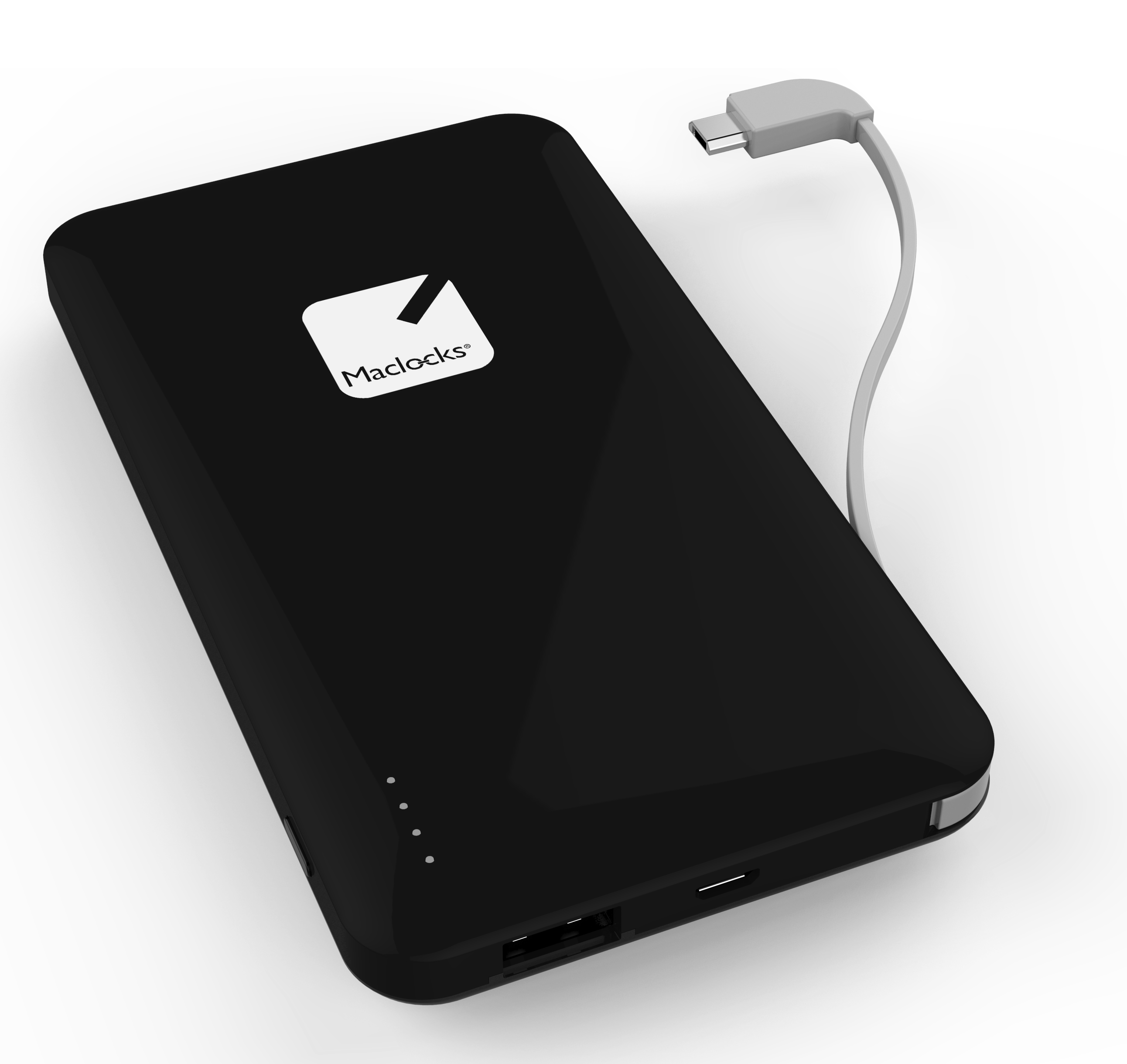 Compulocks PBLIP10KW Powerbank - 10000 mAh - Zwart