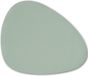 Zeller sets de table aspect cuir - 2 pièces - 34 x 42 cm - vert menthe