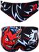 Turbo Red Devil Maillot de bain Noir 3XL Homme