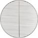 Merkloos Set d'outils pour barbecue - Grille de barbecue ronde en inox, 49x49cm pour cuisine d'extérieur