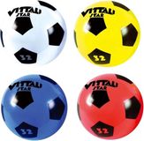 Vittali Star Opblaas Ballen 21cm, Set 4 Stuks, Rood, Blauw, Geel, Wit